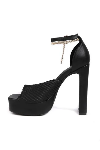 01-3603 High Heel Sandal/