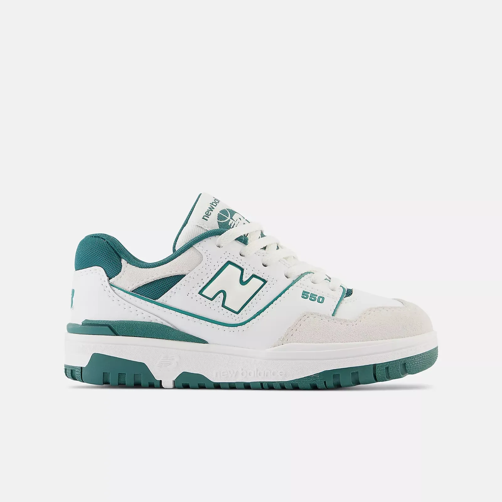 550 Sneaker (White + Green)