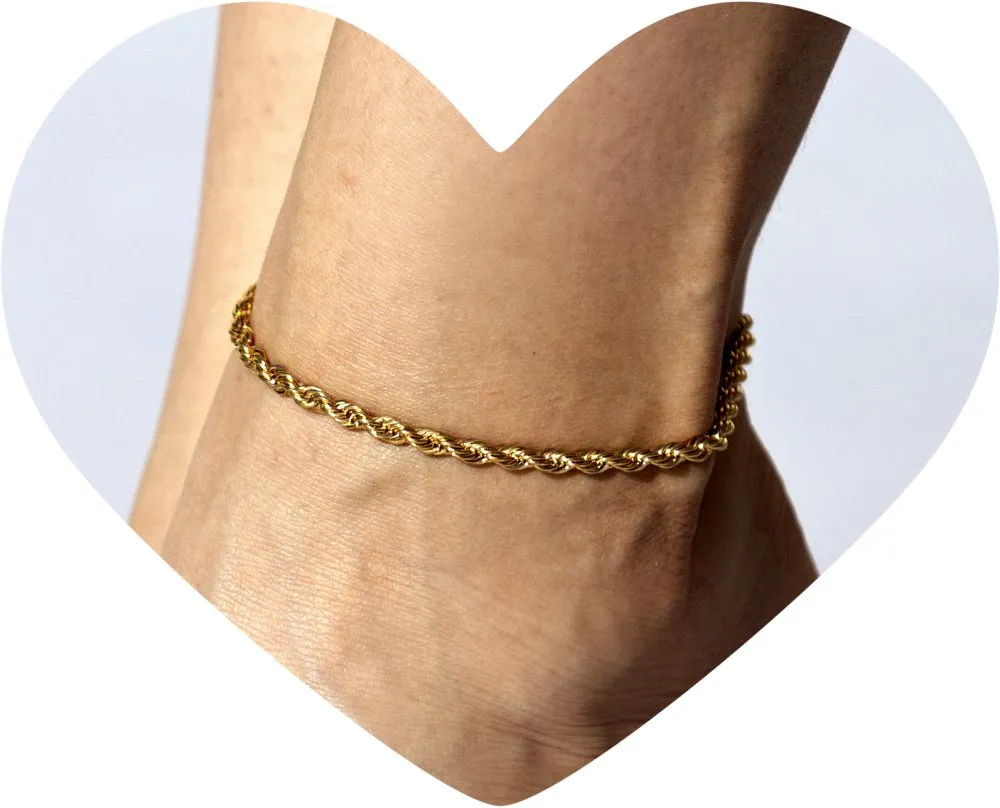 5mm Rope Chain Anklet