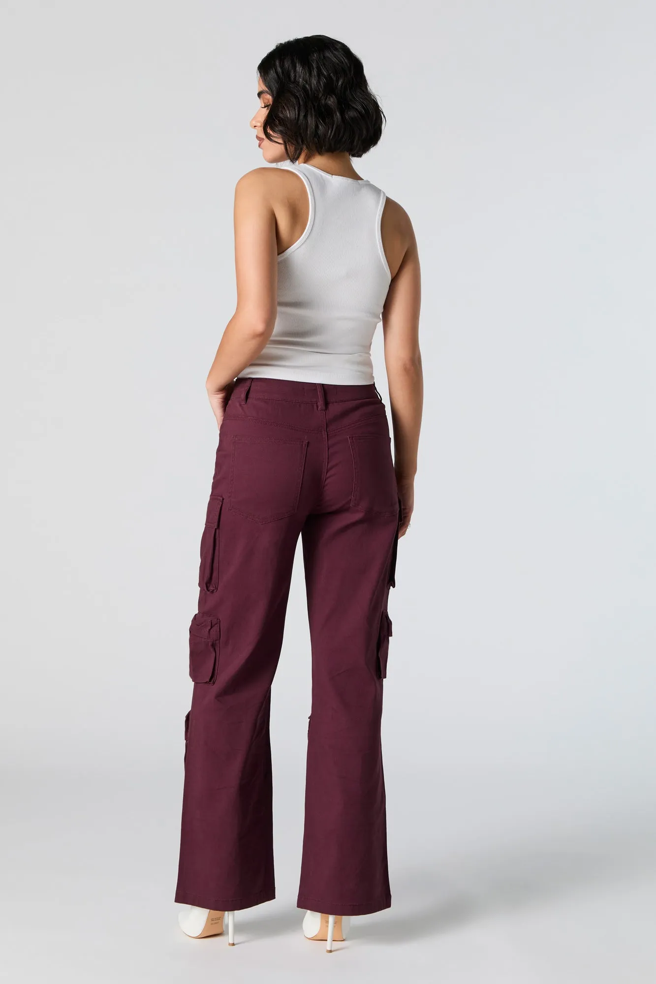 6 Pocket Straight Leg Cargo Pant