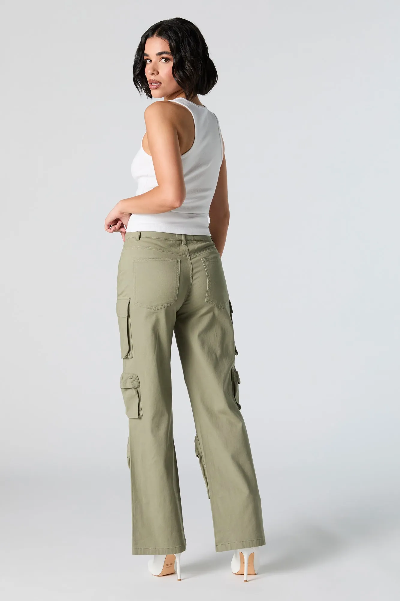 6 Pocket Straight Leg Cargo Pant