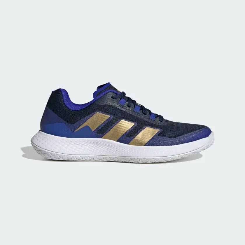 Adidas Force bounce indoor court Shoes - Team Navy Blue 2/Matte Gold/Lucid Blue