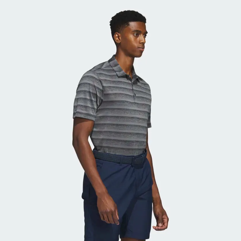 Adidas Men's Two-Color Striped Polo Shirt HR7981