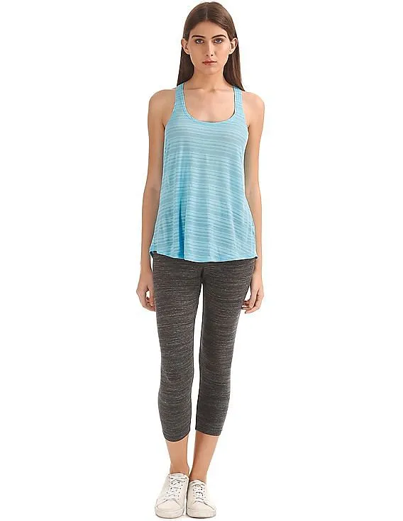 Aeropostale Space Dyed Cropped Leggings