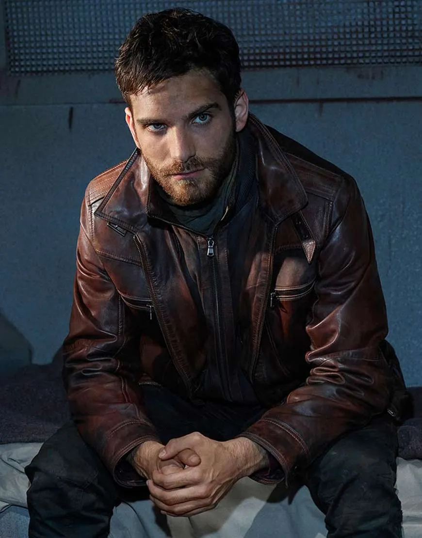 Agents Of Shield Deke Jacket | Jeff Ward Brown Leather Jacket | 30%OFF