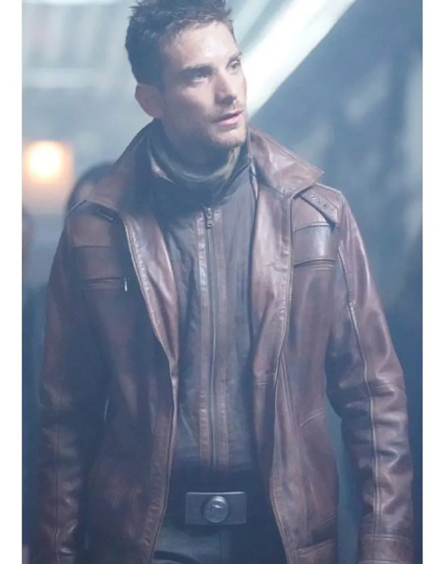 Agents Of Shield Deke Jacket | Jeff Ward Brown Leather Jacket | 30%OFF