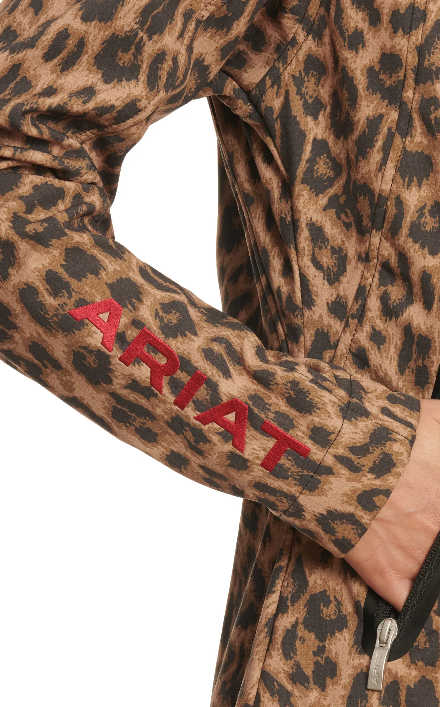 Ariat Women's Leopard Print Team Softshell Jacket