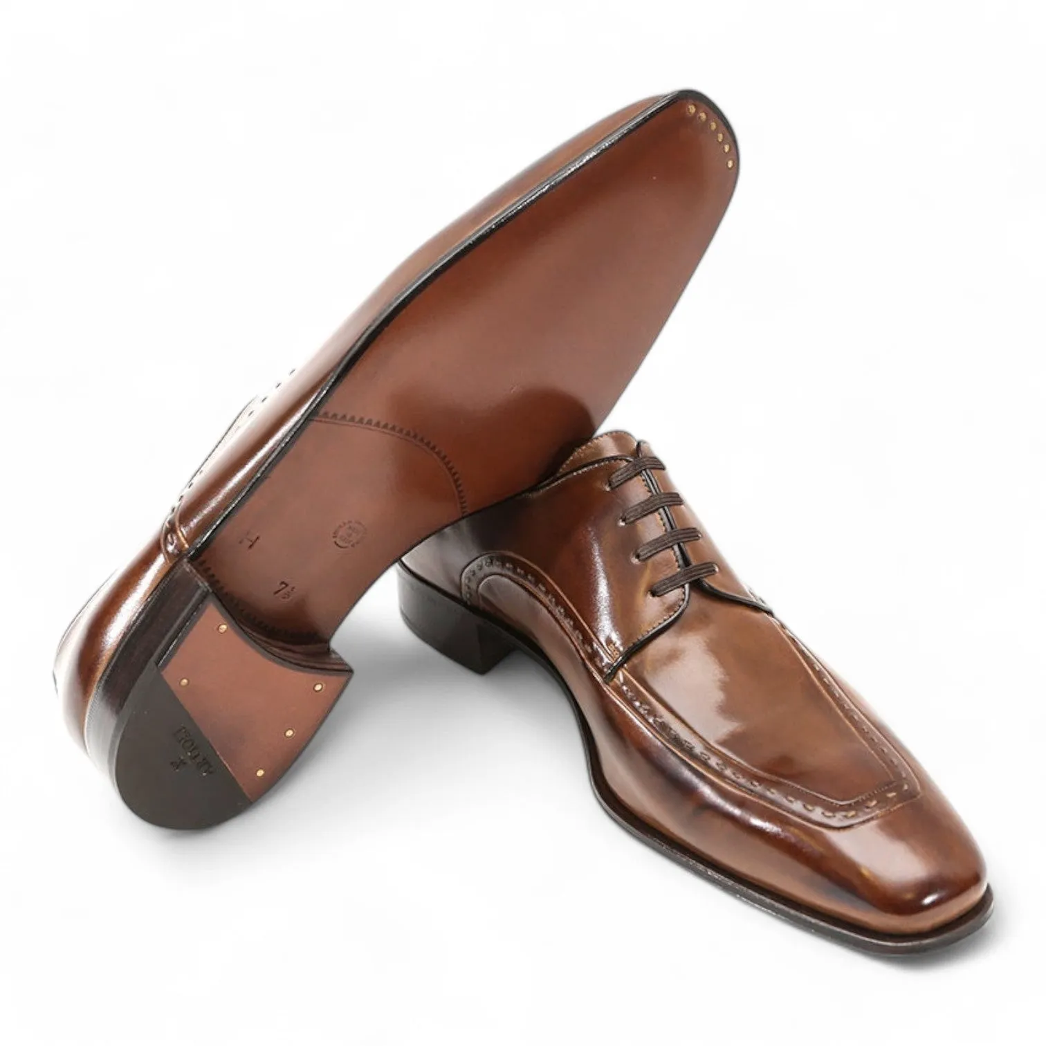 Artioli Clemente Men's Shoes Calf-Skin Leather Derby Oxfords (ART1008)