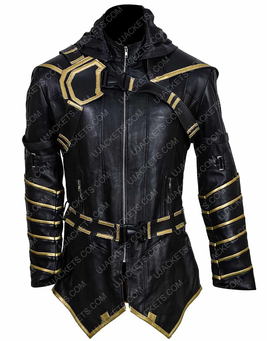 Avengers Endgame Ronin Hooded Jacket - Jeremy Renner Jacket