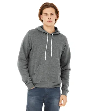 Bella + Canvas Unisex Sponge Fleece Pullover Hoodie 3719 Deep Heather