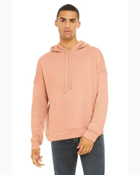 Bella + Canvas Unisex Sponge Fleece Pullover Hoodie 3729 Peach