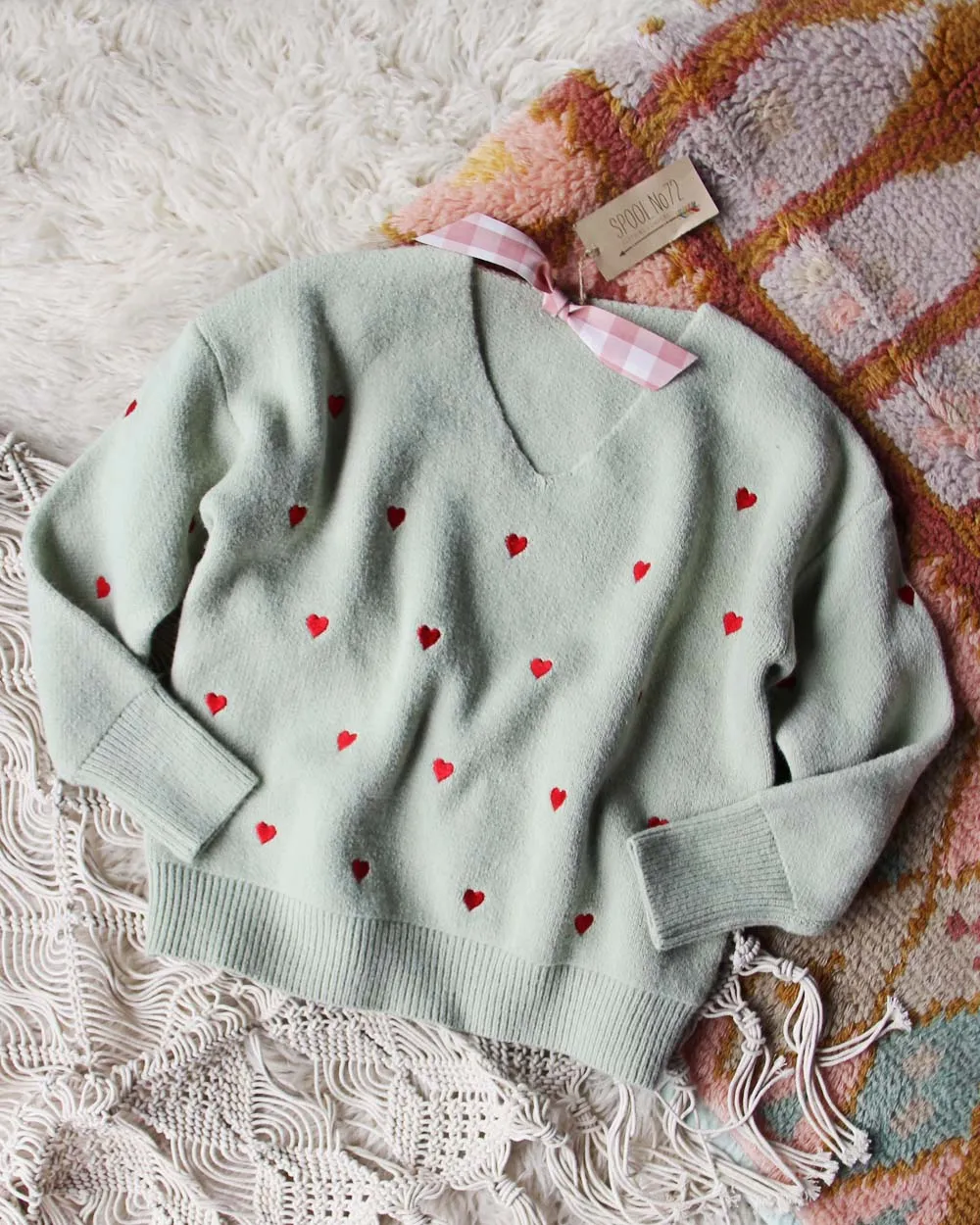 Better Together Sweater in Mint