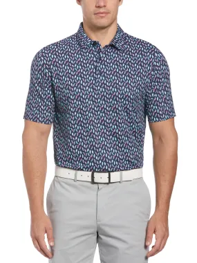 Big & Tall Birdie Print Golf Polo