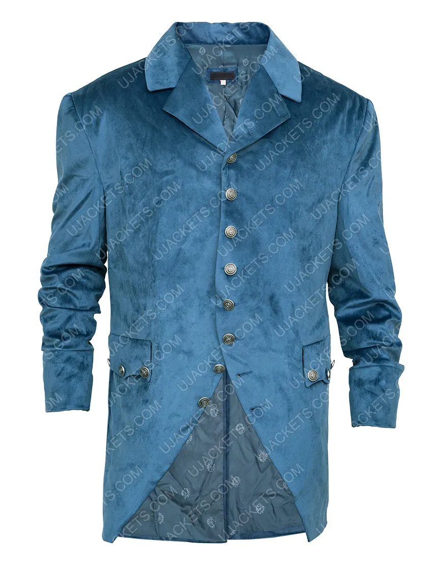 Bridgerton Luke Newton Coat | Colin Bridgerton Blue Tail Coat | Ujackets