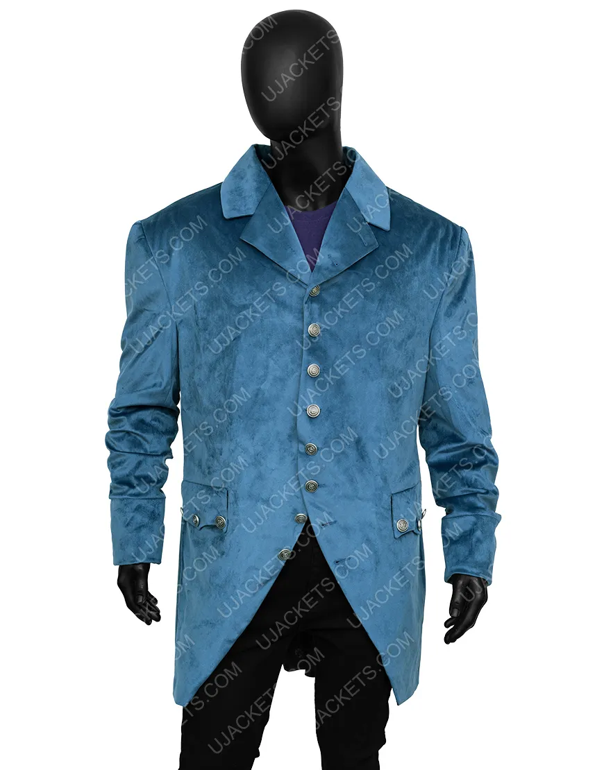 Bridgerton Luke Newton Coat | Colin Bridgerton Blue Tail Coat | Ujackets