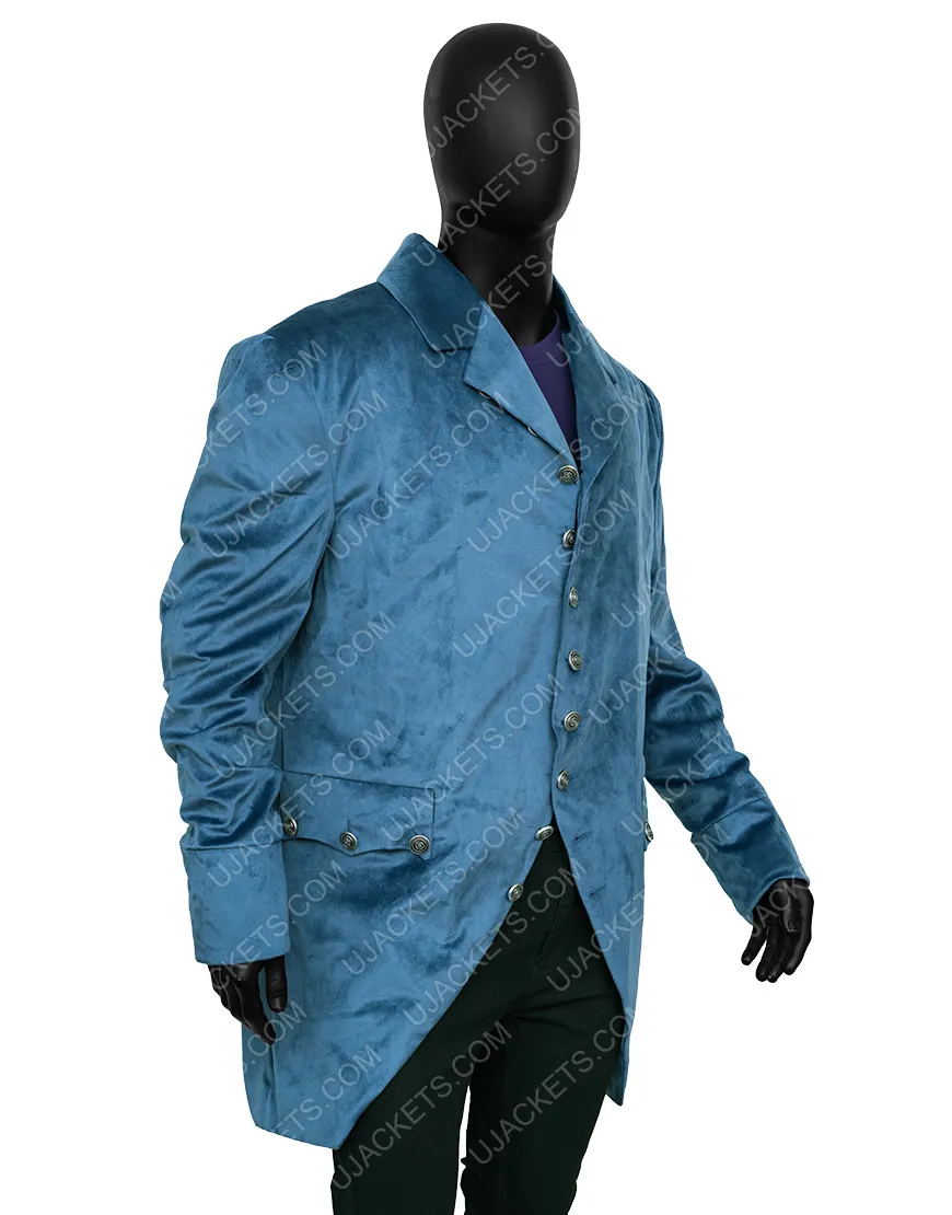 Bridgerton Luke Newton Coat | Colin Bridgerton Blue Tail Coat | Ujackets