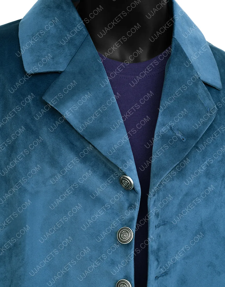 Bridgerton Luke Newton Coat | Colin Bridgerton Blue Tail Coat | Ujackets