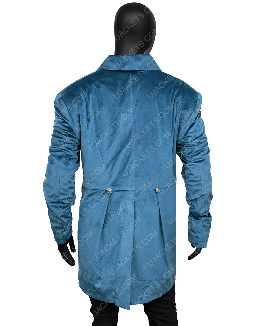 Bridgerton Luke Newton Coat | Colin Bridgerton Blue Tail Coat | Ujackets