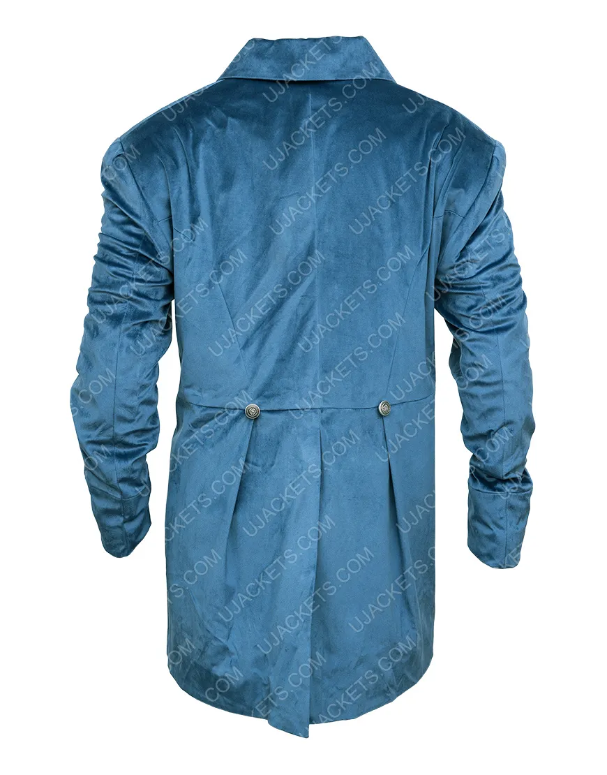 Bridgerton Luke Newton Coat | Colin Bridgerton Blue Tail Coat | Ujackets