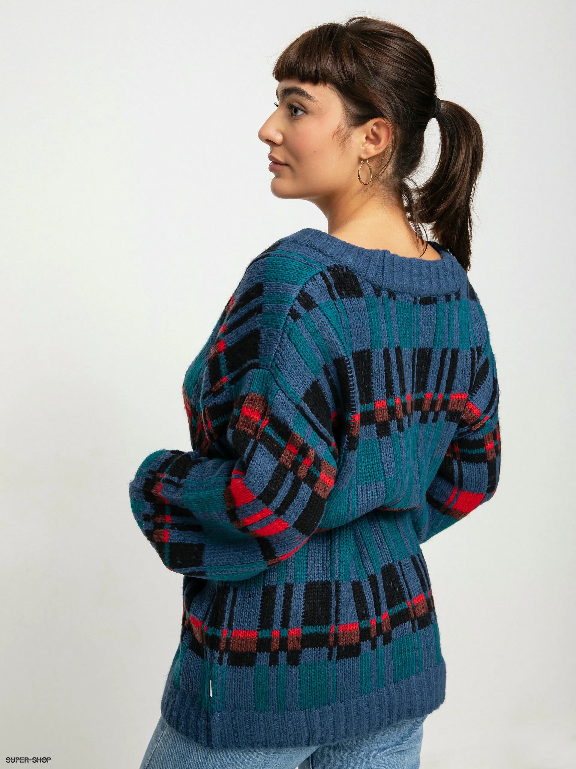 Brixton Ferriss Cardigan Sweater Wmn (joe blue)