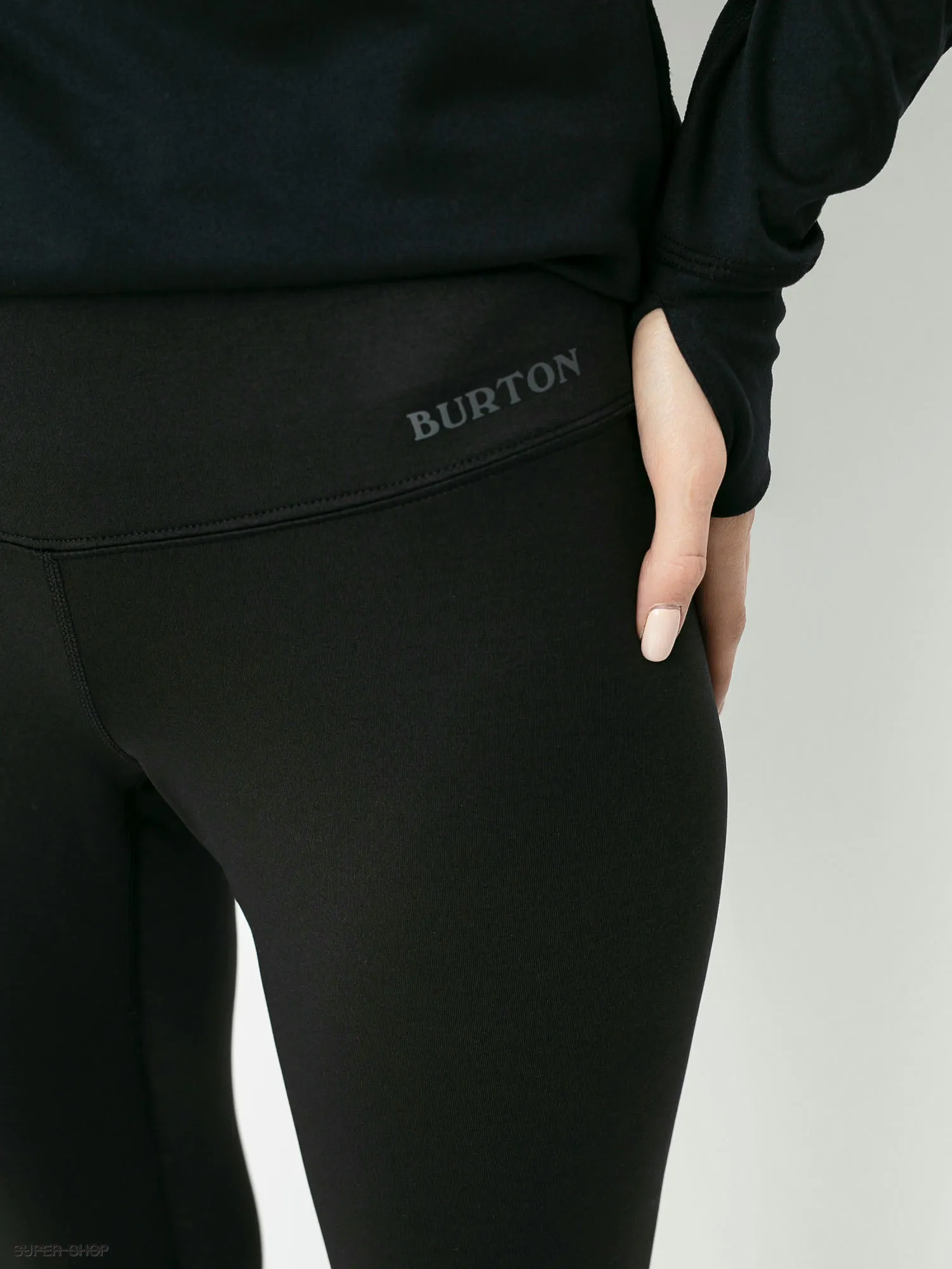 Burton Lightweight X Base Layer Pant Active leggings Wmn (true black)