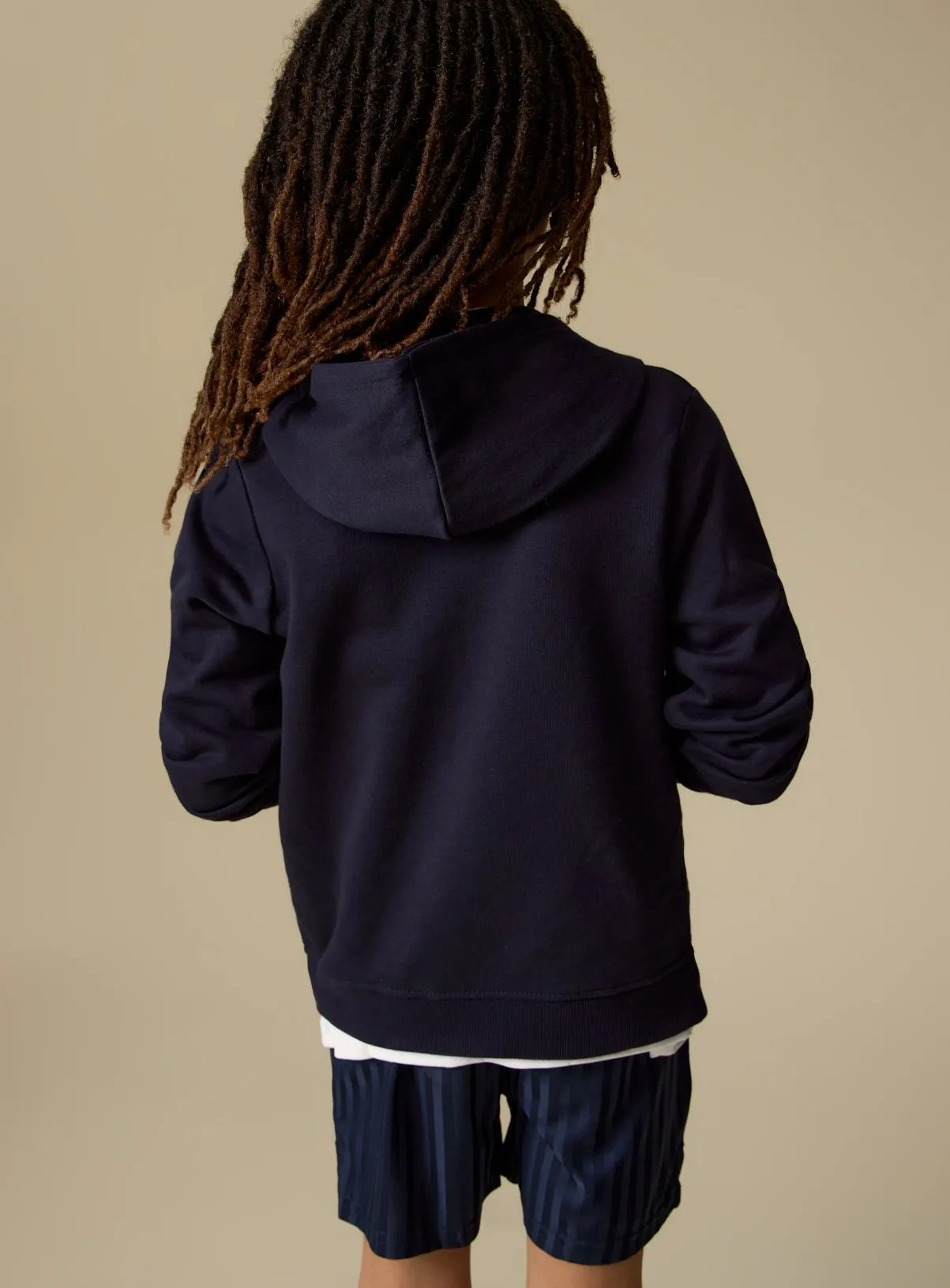 Buy Navy Zip-Through Hoodie 4 years | Jumpers and hoodies | Tu