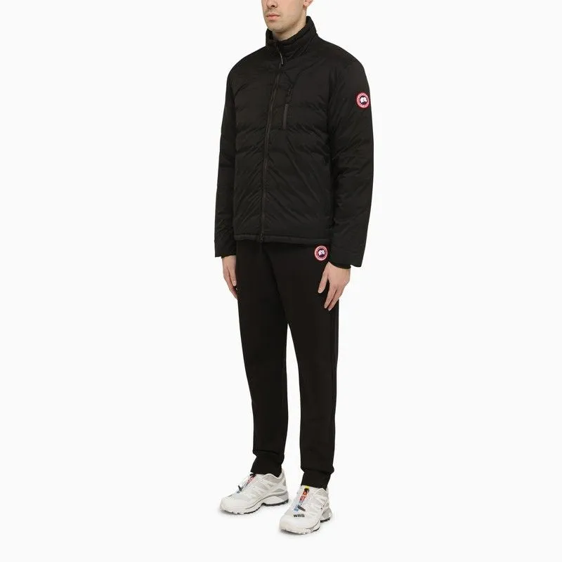 CANADA GOOSE Slim Padded Jacket in Black Technical Fabric - Men's SS24 Collection