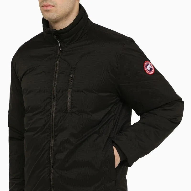 CANADA GOOSE Slim Padded Jacket in Black Technical Fabric - Men's SS24 Collection