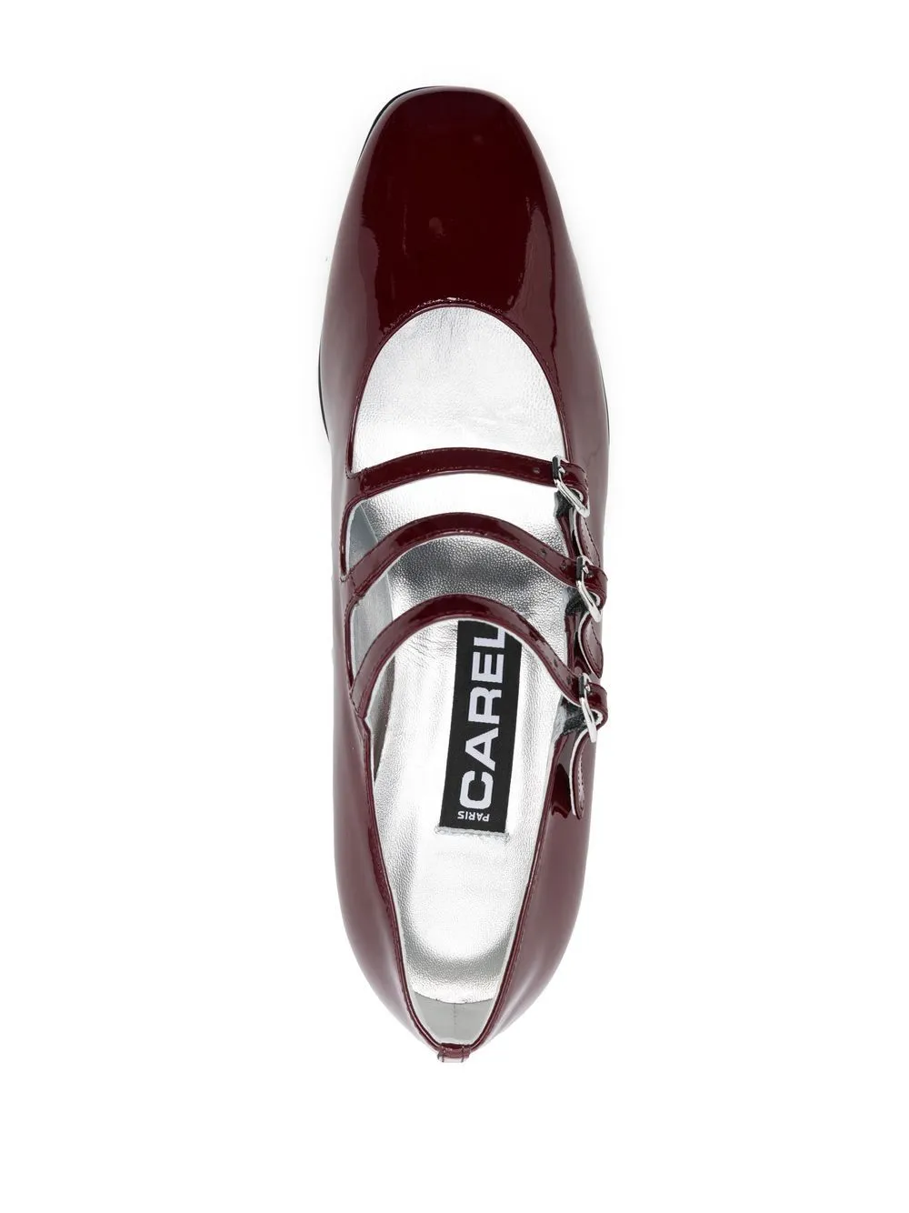 Carel Paris With Heel Bordeaux