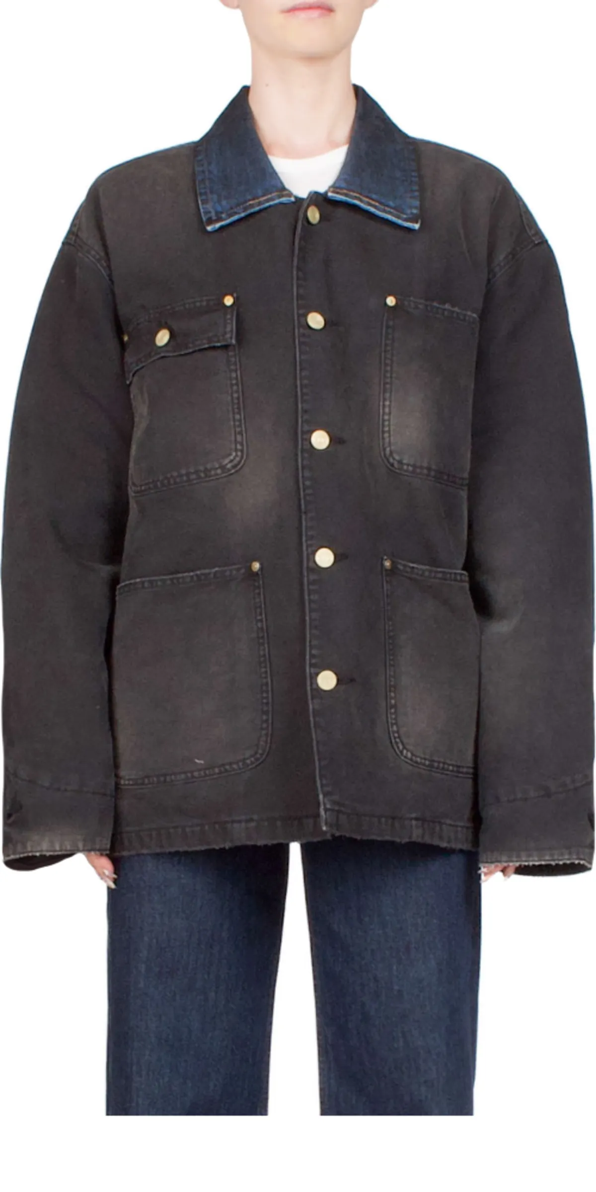 Chore Coat - Washed Black