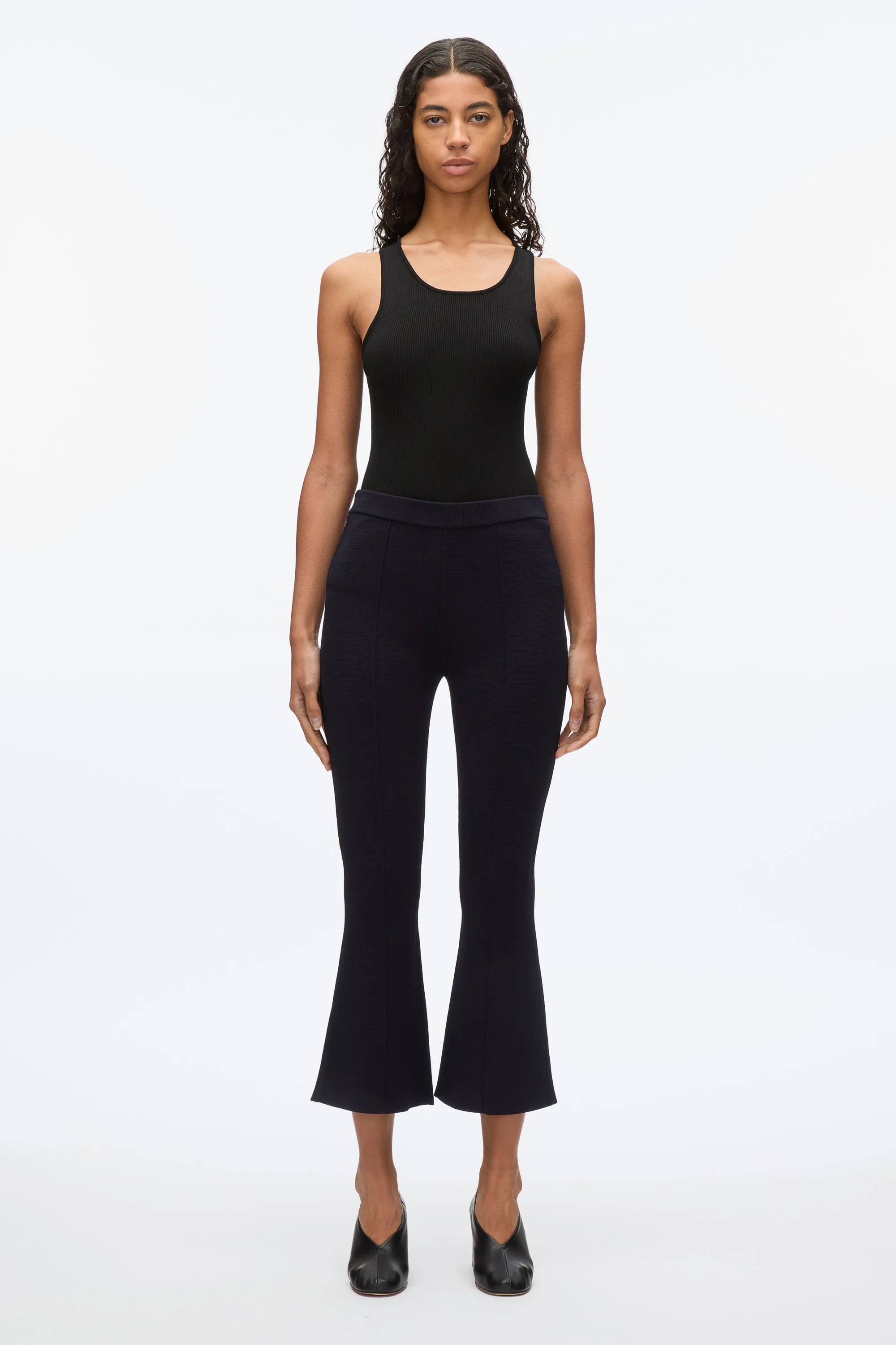 Compact Cropped Kickflare Pant