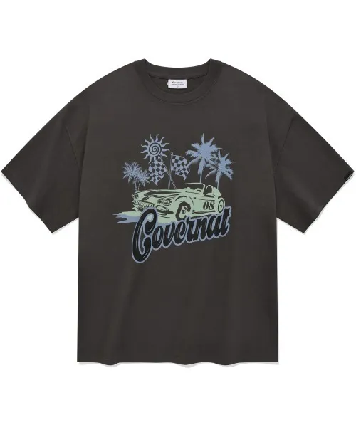 COVERNAT  |Unisex Street Style Cotton Logo T-Shirts