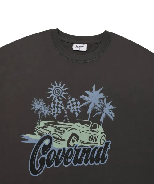 COVERNAT  |Unisex Street Style Cotton Logo T-Shirts