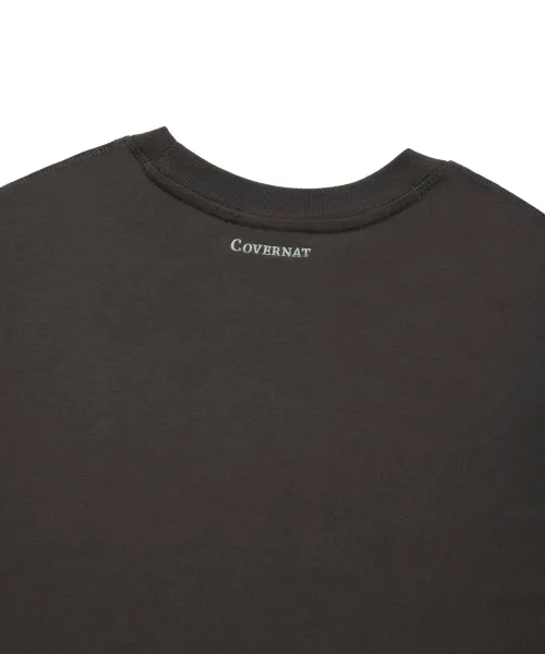 COVERNAT  |Unisex Street Style Cotton Logo T-Shirts