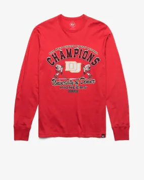 DENVER PIONEERS NCAA HOCKEY CHAMPIONS '47 FRANKLIN LONG SLEEVE TEE