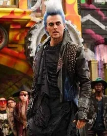 Descendants 3 Hades Leather Jacket | Cheyenne Jackson Studded Jacket