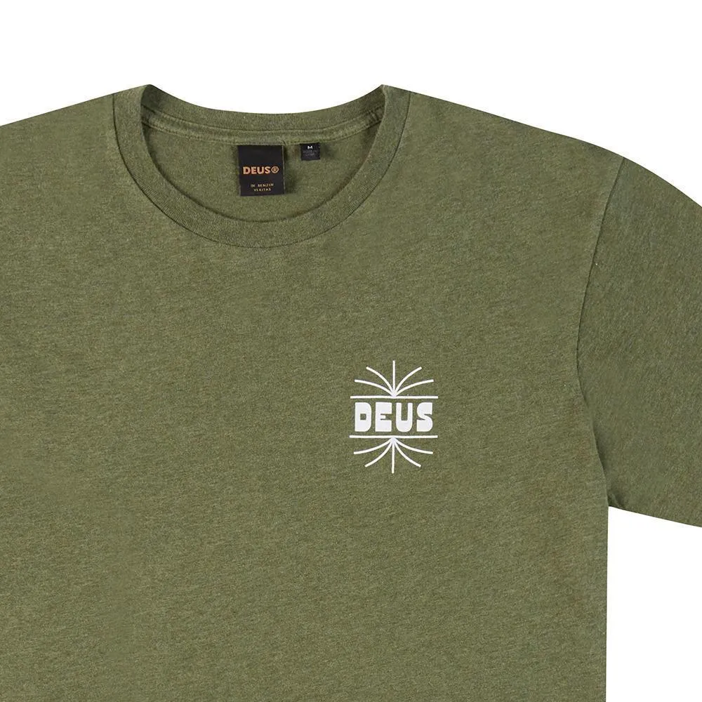 Deus Ex Machina  |Crew Neck Unisex Cotton Logo Surf Style Crew Neck T-Shirts