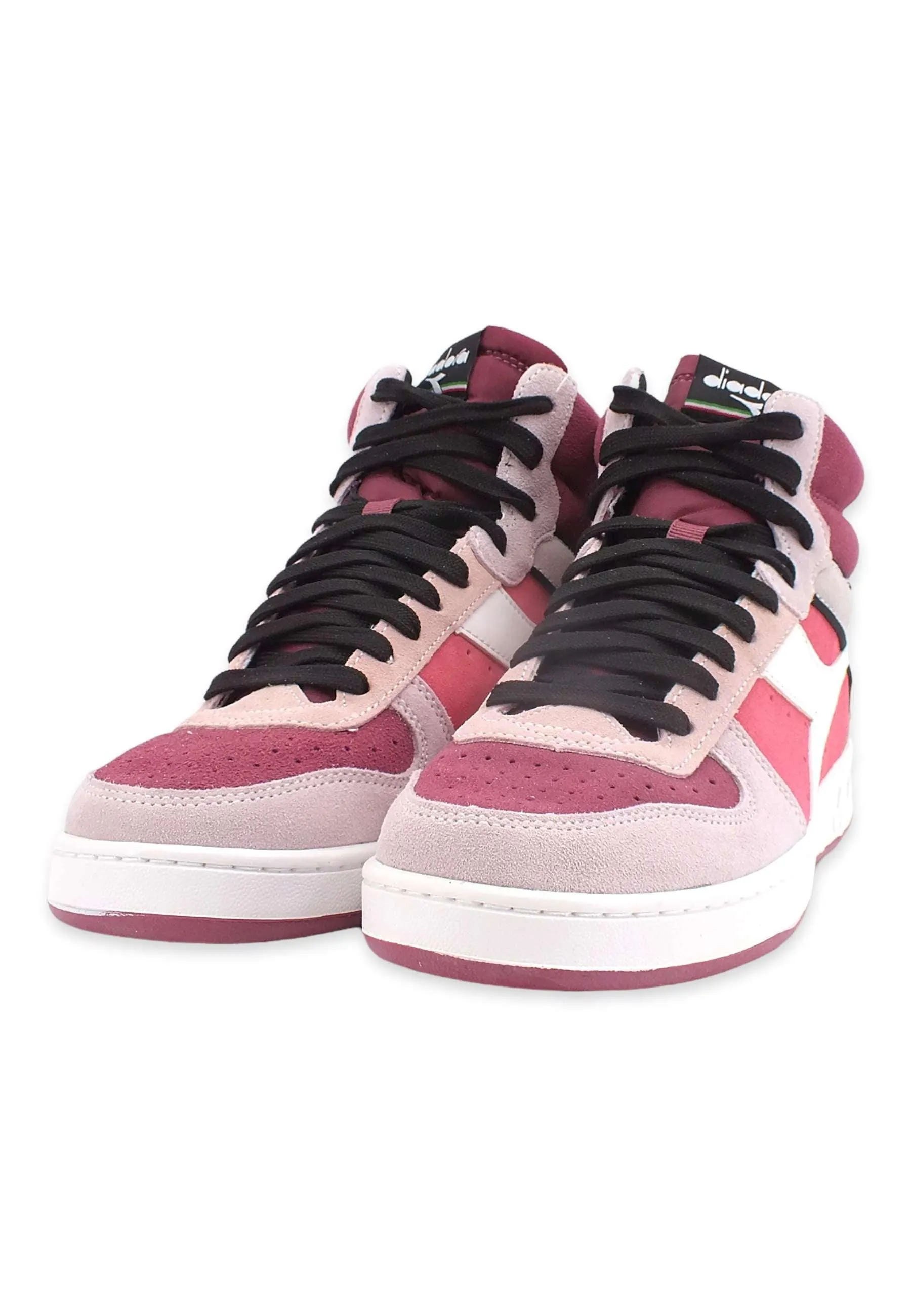 DIADORA Magic Basket Mid Sneaker Donna Renaissance Rose Lilac Marble 501.179011D0112