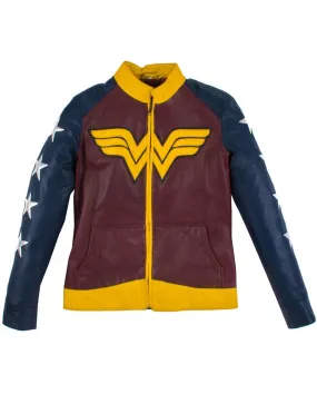 Diana of Themyscira Wonder Woman Leather Jacket - UJackets