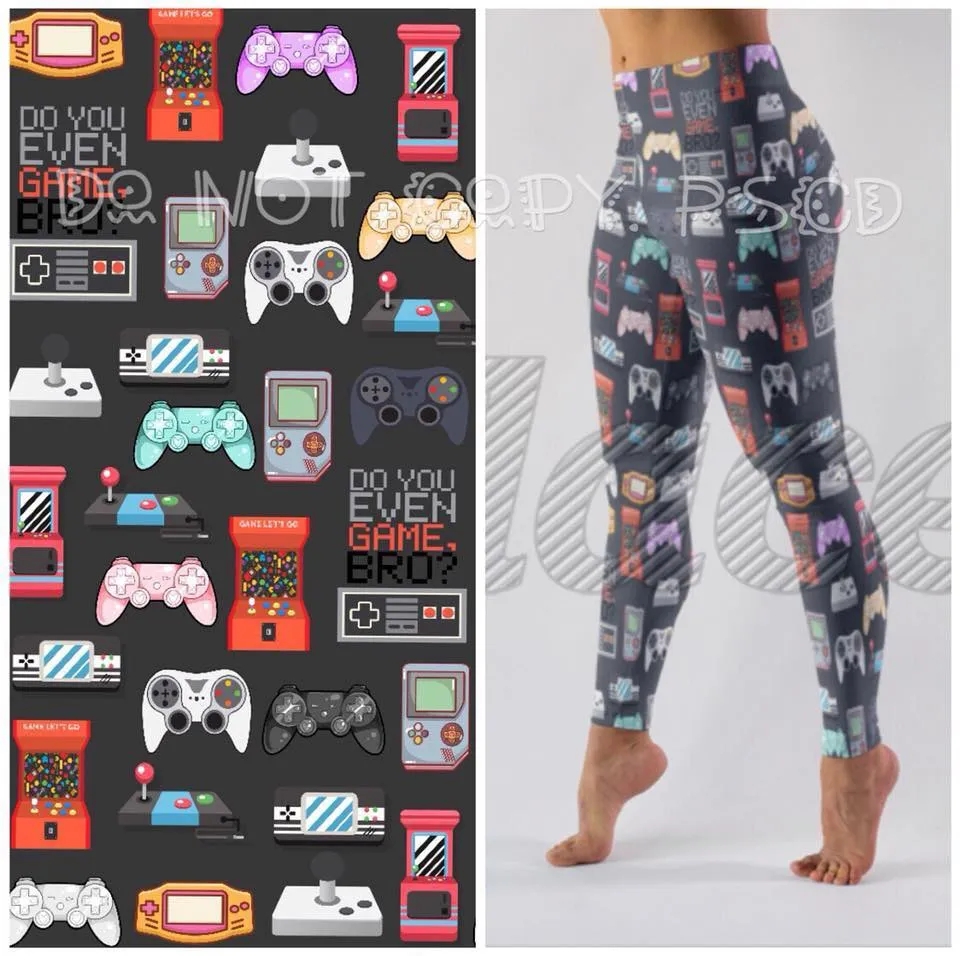 Do You Even Game Bro Soft Leggings