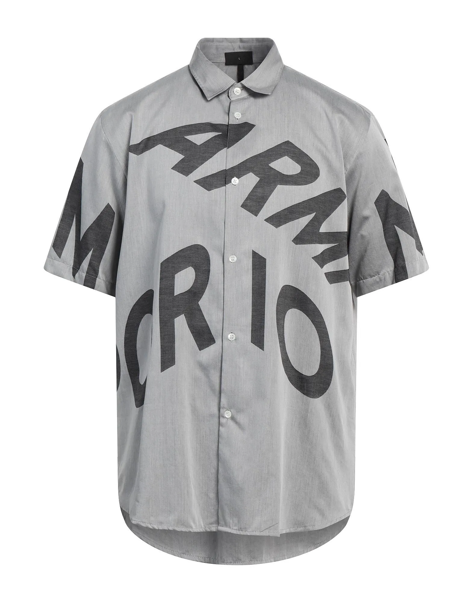 EMPORIO ARMANI  |Cotton Short Sleeves Logo Shirts