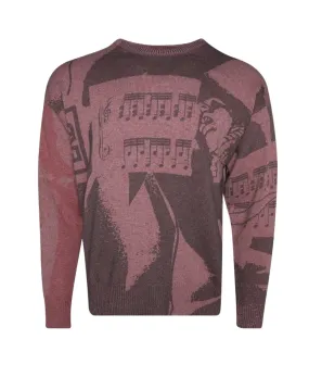 Enfants Riches Déprimés Pink Trax Unsound Sweater