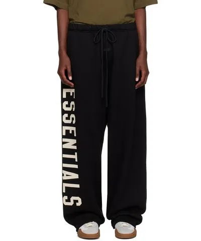 Fear of God Black Relaxed Sweatpants