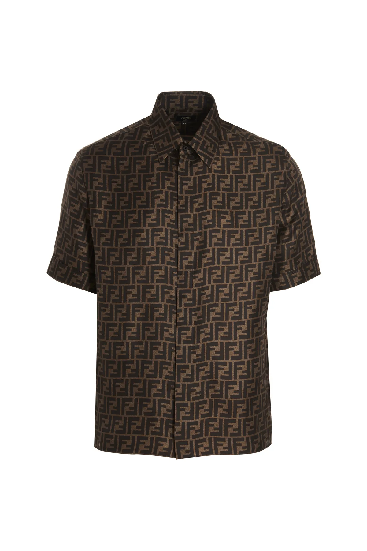 FENDI  |Logo Luxury Shirts