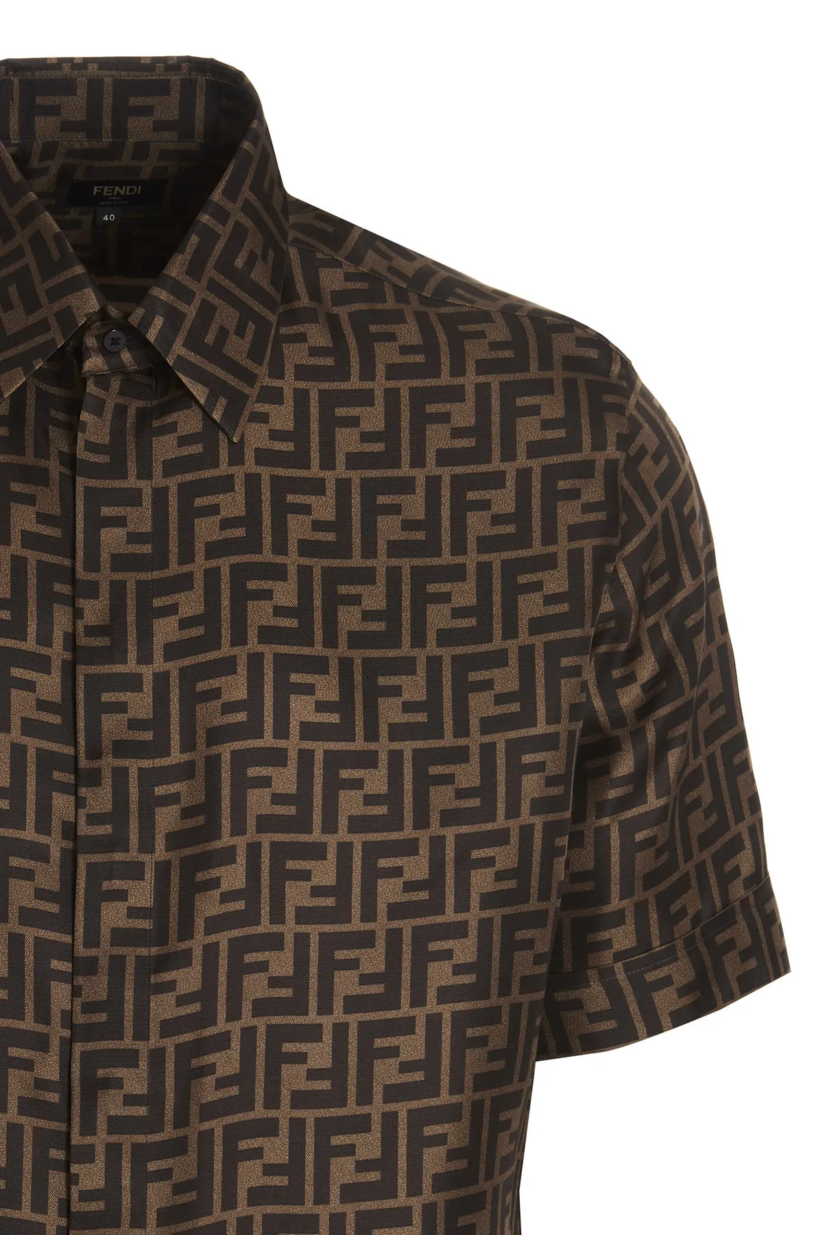 FENDI  |Logo Luxury Shirts