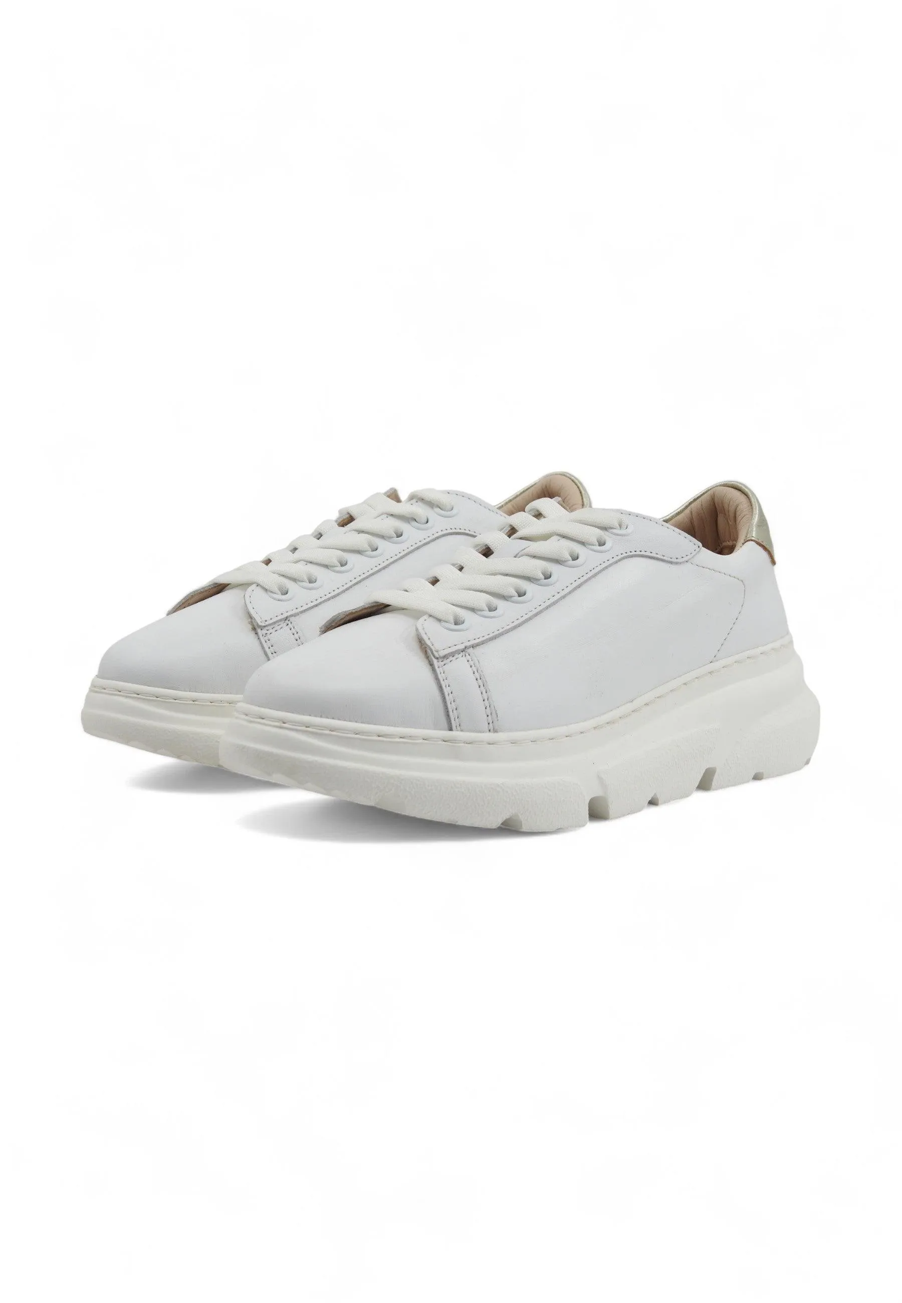 FRAU Soft Eva Sneaker Donna White Gold 53M099