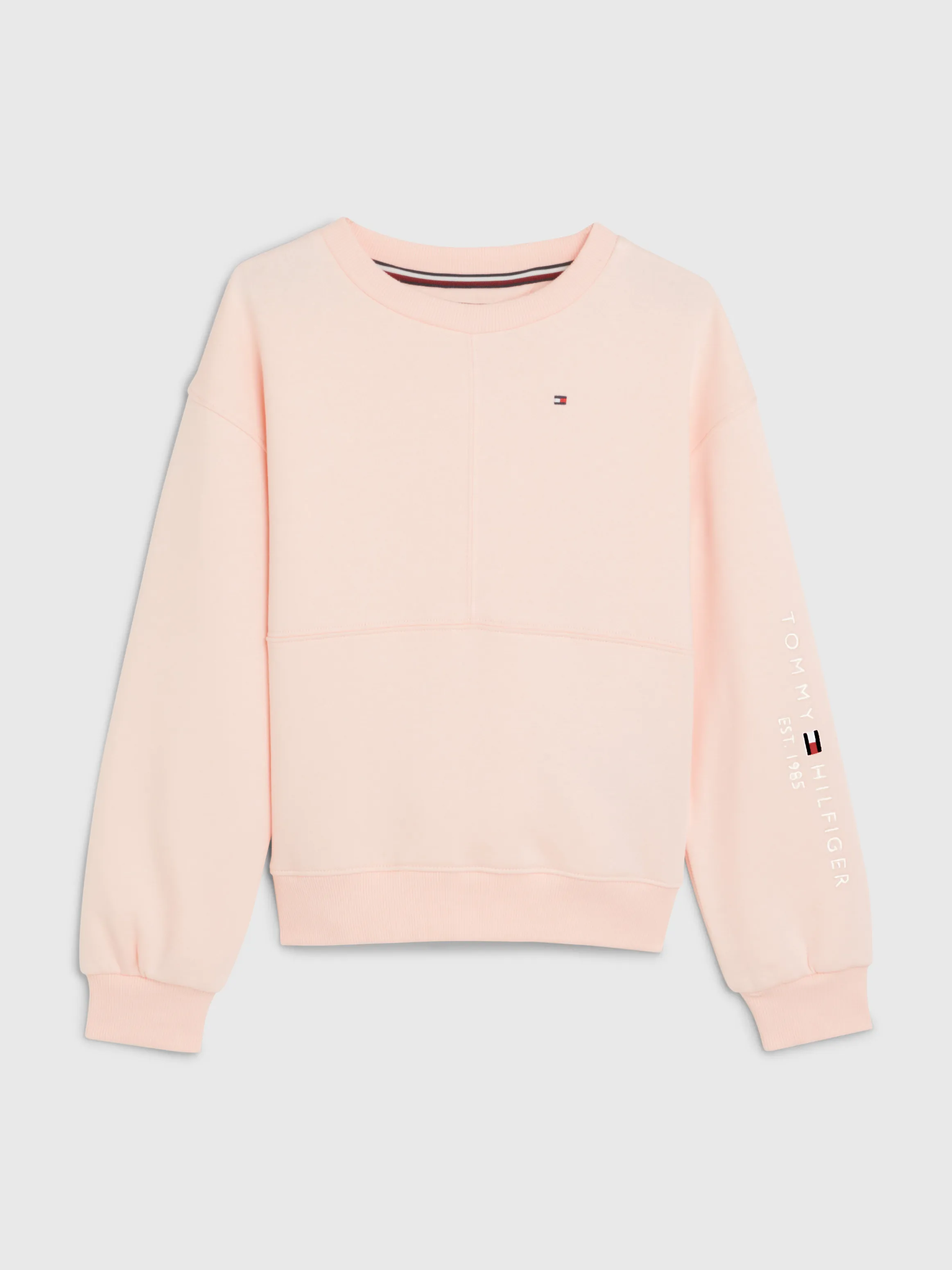 Girls 3-7 Essential Logo Fleece Sweatshirt | Sweatshirts & Hoodies | Tommy Kids