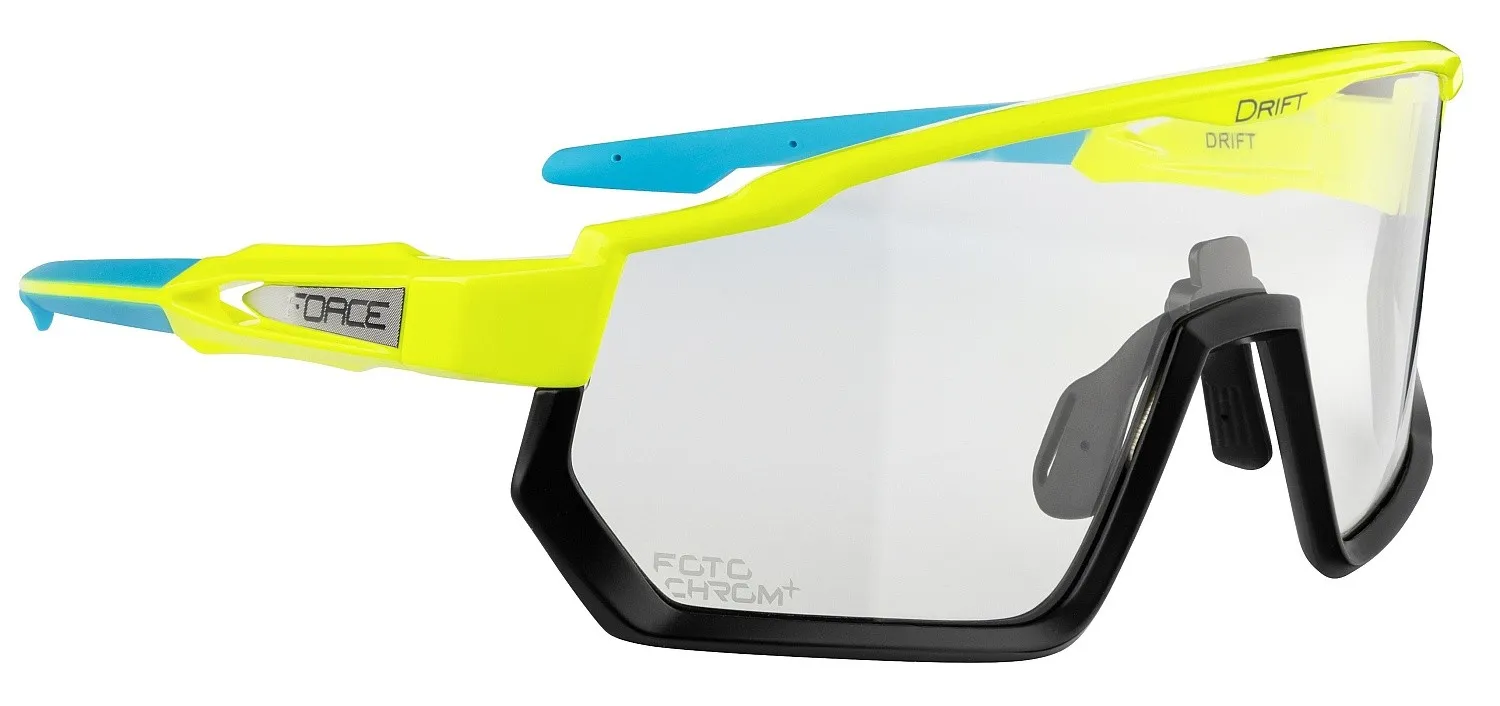 glasses FORCE Drift - Fluo Black/Photochromic