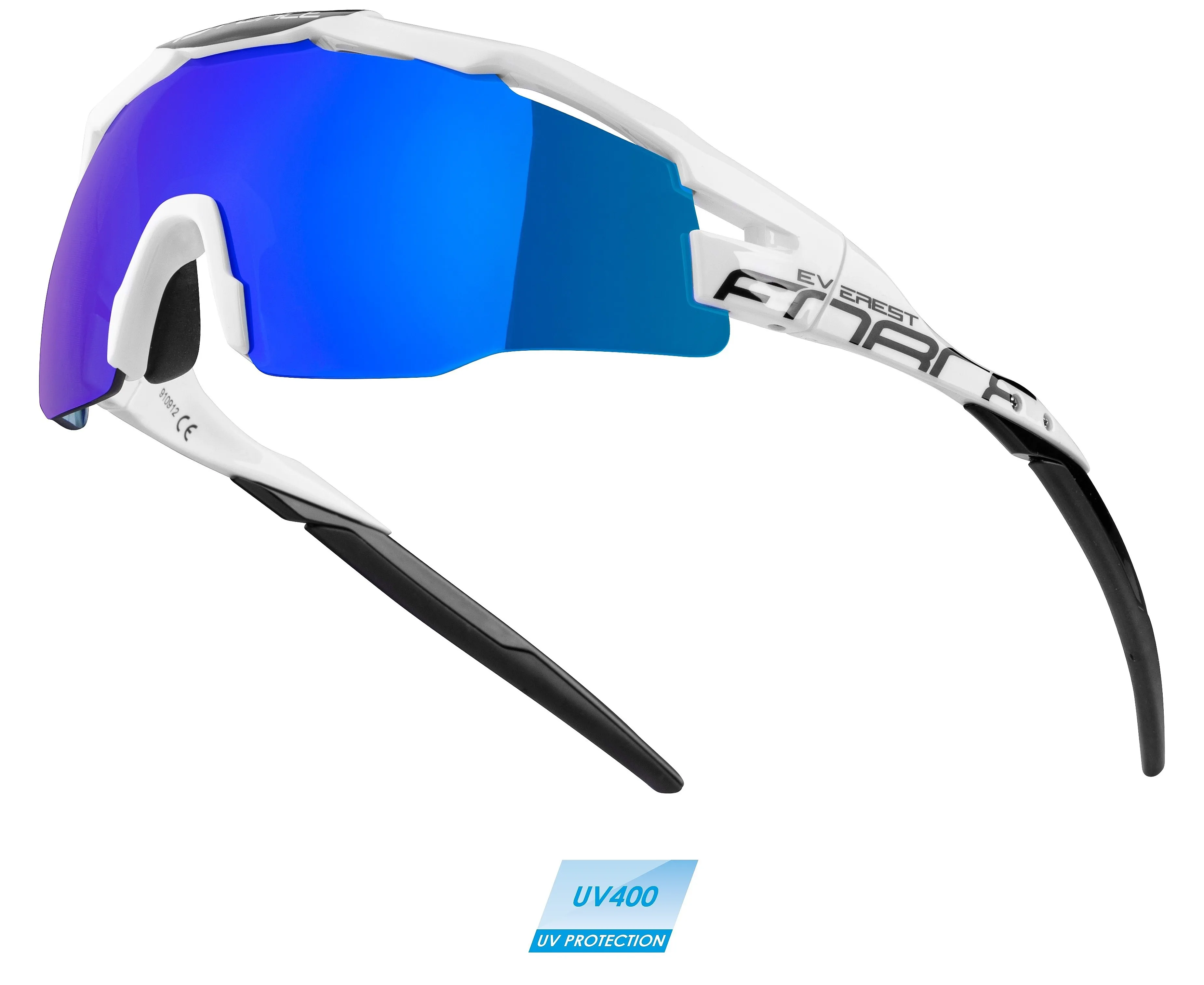 glasses FORCE Everest - White/Black/Blue