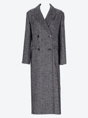 Glide maxi length coat